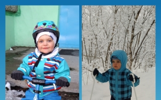 И на лыжах, и на беговеле