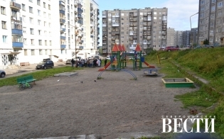 Детская площадка на ул.Морской