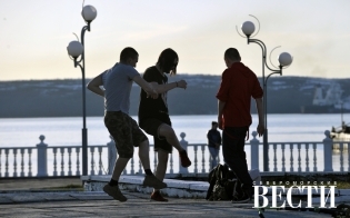 Летний вечер в Североморске