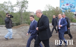 Андрей Чибис побывал с визитом в Североморске-3