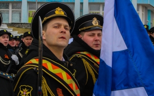 На Северном флоте отрепетировали парад