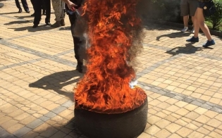 Из пожарной части