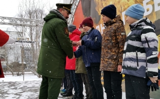 Приняты в "Юнармию"