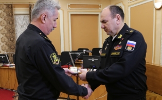 Офицеры Северного флота вступили в Русское географическое общество