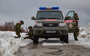 Соревнование военных полицейских