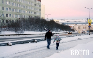 Обзор погоды в Мурманской области за январь